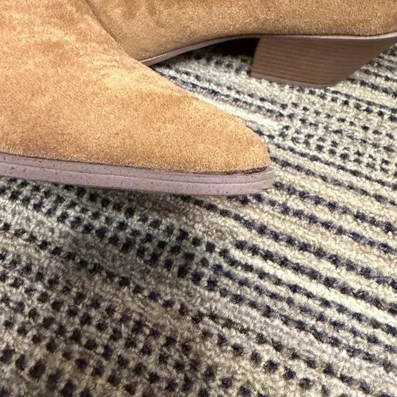 Portland Tan Suede Boots Sz 8 - Picture 14 of 14